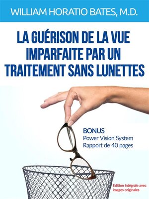 cover image of La guérison de la vue imparfaite par un traitement sans lunettes (Traduit)